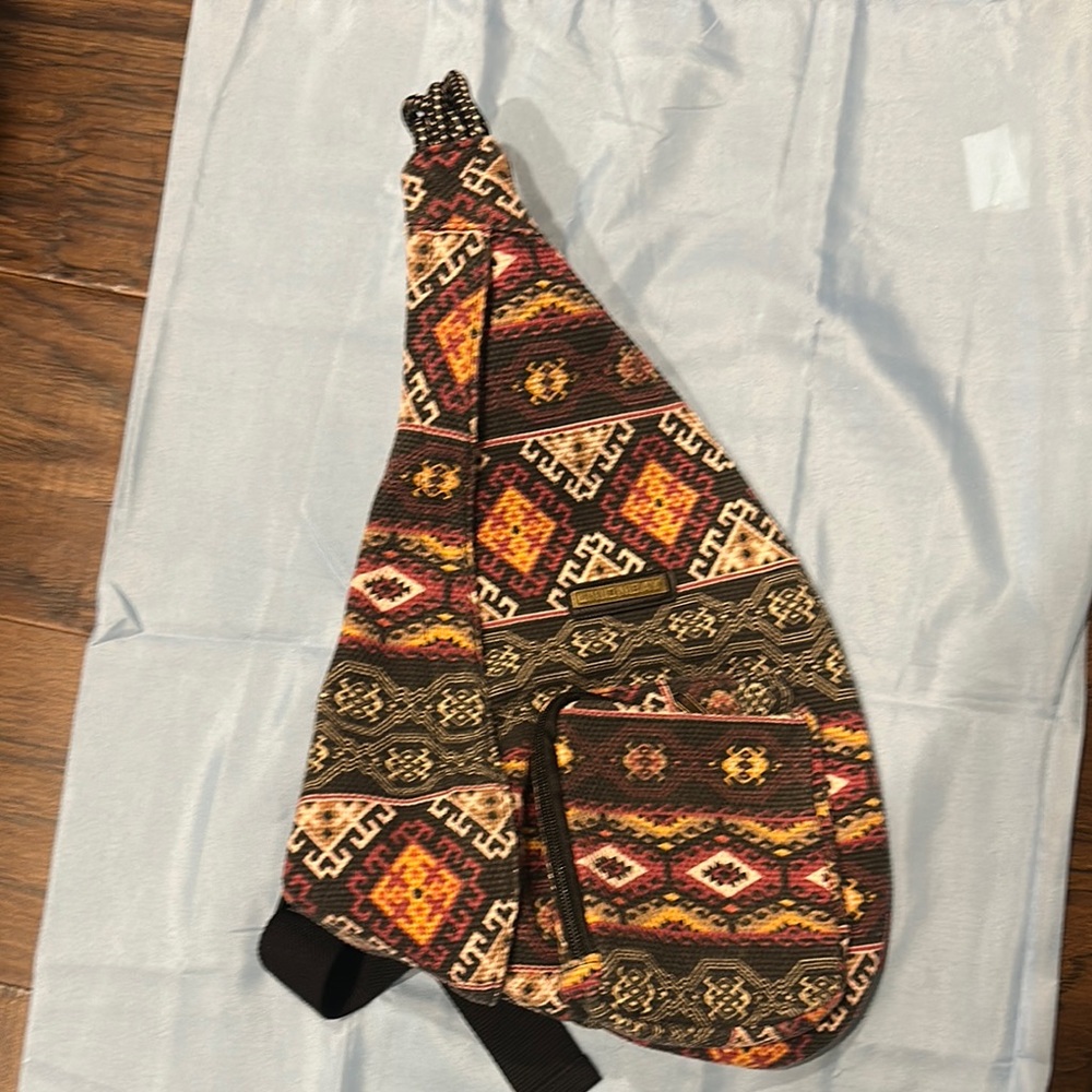 UNIONBAY Multicolor Patterned Sling Bag